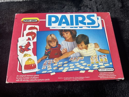 Vintage spear pairs - spear's, game