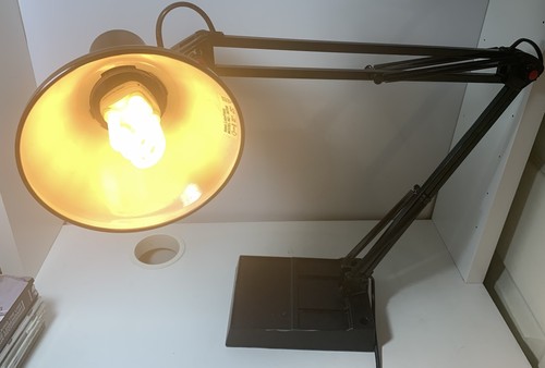 Micromark black swing arm - black, lamp