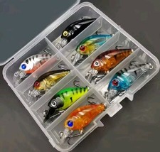 8pcs Small Minnow Crankbaits