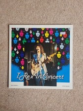T. Rex - T. Rex In Concert Vinyl LP Marc Records UK 1981