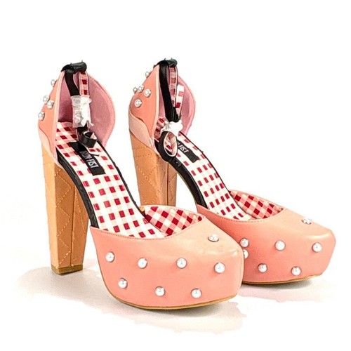 Iron fist pink - fist, studded