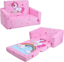 Kids Sofa Bed,2-in-1 Flip Out