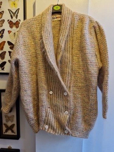Vintage mohair cardigan double - mohair,