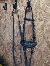  Leather Bridle,bit & Reins