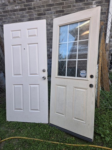 White wood panel doors 6 - white,