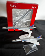 3 Concorde American Airways Metal Die Cast Planes Model Aircraft Toy Aeroplanes 
