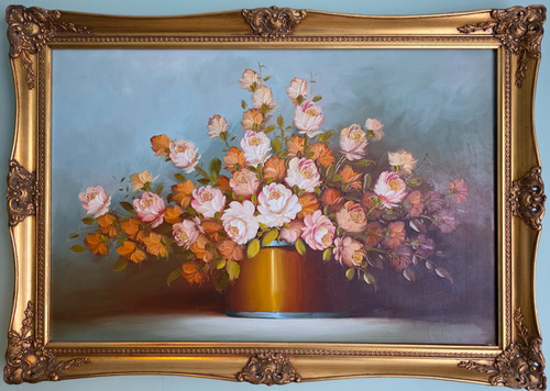 Large original oil - original, on