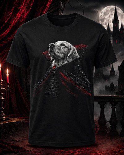 Golden retriever halloween dog - golden,