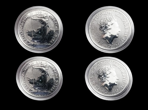 Troy fine 9999 silver - 5x, oz