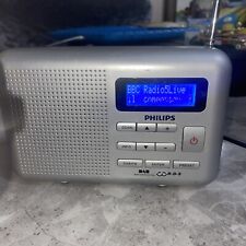 Philips AE5010/05 DAB FM Silver Portable Digital Radio - Working W./ Charger