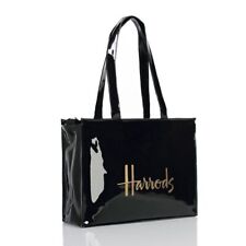 Women Pvc Waterproof Shopping Storage Harrods London Shoulder Bag Large Handbags