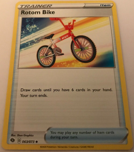 Rotom bike 063 073 - rotom, 063/073