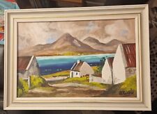 Rare Irish Artist Oil Painting