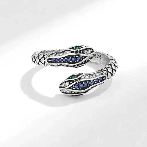 925 sterling silver snake - 925, ring