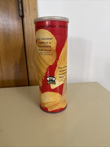 Vintage empty pringles - vintage,
