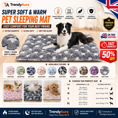 Dog bed soft pet - bed, large