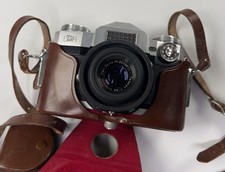 Zeiss Ikon Contaflex 35mm Camera Kit with three lenses, accessories etc.