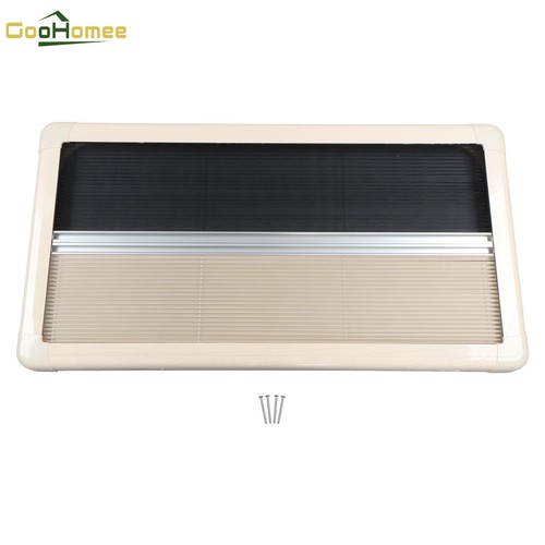 Cream motorhome blind - cream,