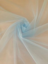 1 MTR Powder Blue Stiff Bridal