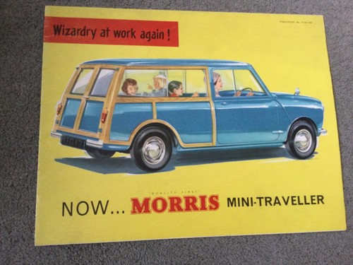 Morris mini traveller pub - traveller,