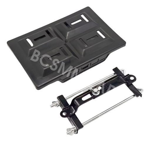 Adjustable battery tray hold - tray,