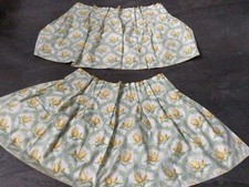 HANDMADE JANE CHURCHILL COLBROOKE CURTAINS, FULLY LINED, FIXED TOP, PINCH PLEAT