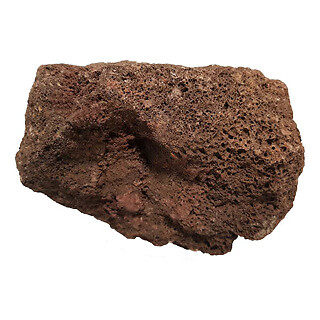 Red lava 20kg bag aquarium - red,