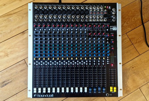 Soundcraft spirit m12 - soundcraft,