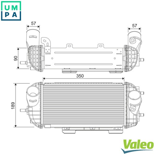 Charge air cooler 818538 - charge,