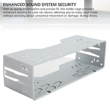 For ISO 1DIN Car Stereo Radio Installation Cage Single Din Stereo Radio Fitting