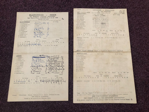 Cricket scorecards 2 - cricket,