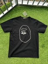 Bape Black Mustache T Shirt