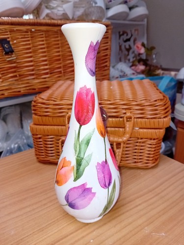 Spring tulip decorated plastic - spring,