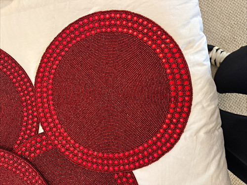 Set luxe habitat - of, beaded