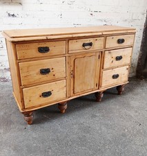 antique pine dresser base sideboard
