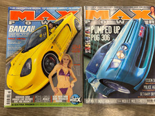 MAX POWER Magazines x 2