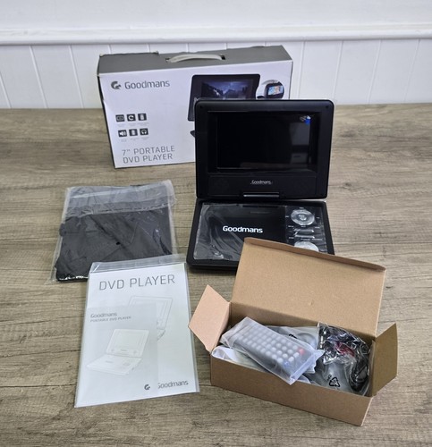 Goodmans portable dvd - 7",