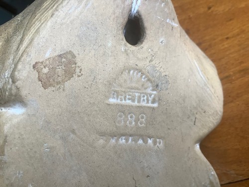 Victorian antique bretby wall - victorian,