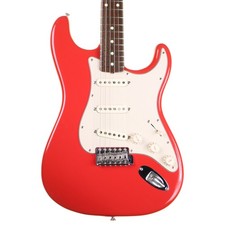 Fender Mark Knopfler Signature Stratocaster, Hot Rod Red with Case (Pre-Owned)