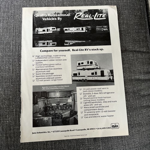 1980 real lite camper - lite,