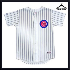 Chicago Cubs Baseball Jersey Majestic Medium Home Kit Retro Shirt MLB 2008 W9