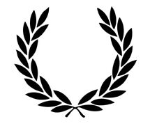 LAUREL WREATH LEAF VINYL DECAL