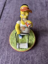Simpsons Coalport ‘Will Work For Duff’ Unboxed - Homer Mowing - Free P&P RARE