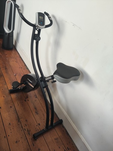 Foldable fitness bike - foldable, with