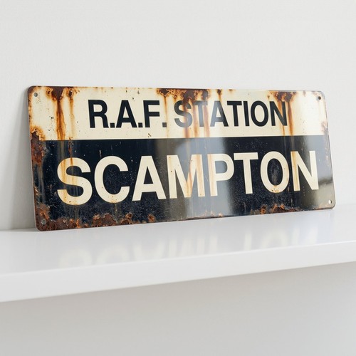 Raf station scampton metal - station,