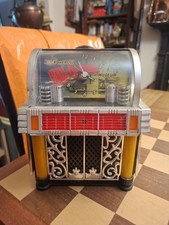 Vintage 1995 Souvenir Xonex Rock & Roll Hall of Fame Museum Jukebox Alarm Clock