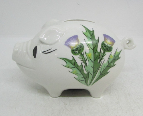 Vintage ceramic pig - ceramic, bank