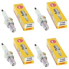 FOUR SPARK PLUGS NGK DR8EA