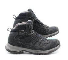 BERGHAUS EXPEDITOR TREK 2.0 MENS HIKING BOOTS UK 8 EU 42 BLACK NAVY RRP £130 AD