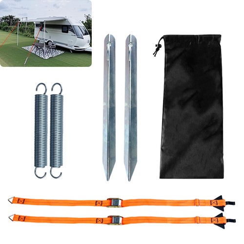 Heavy duty awning storm strap - awning,